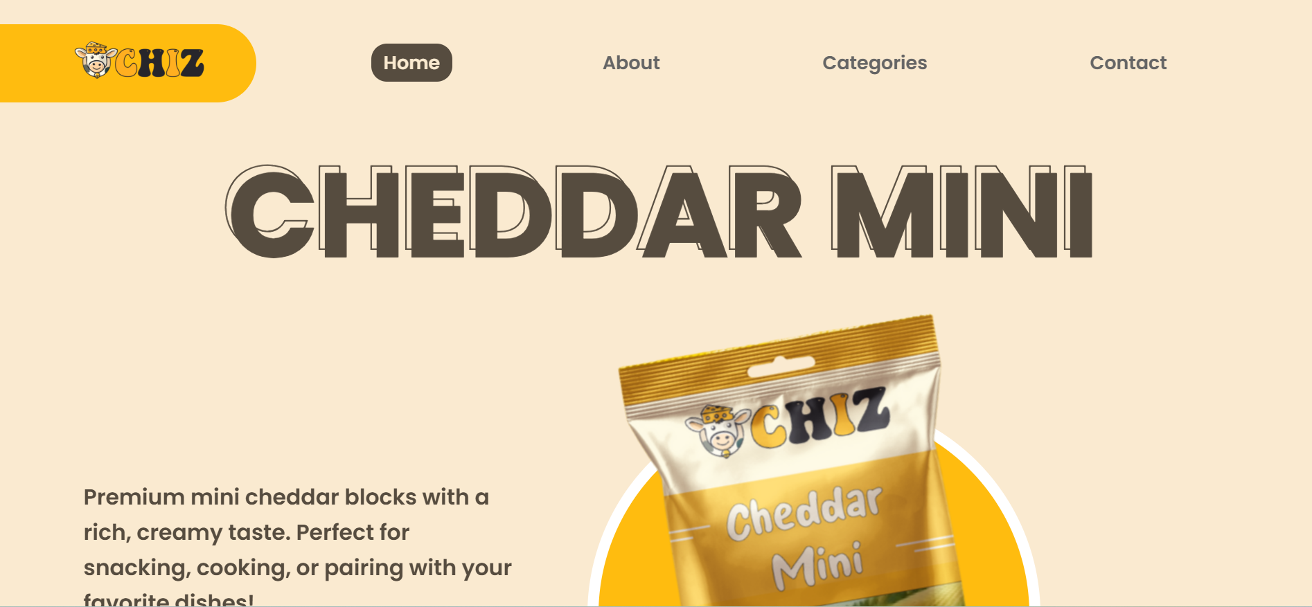 Landing Page Chizz